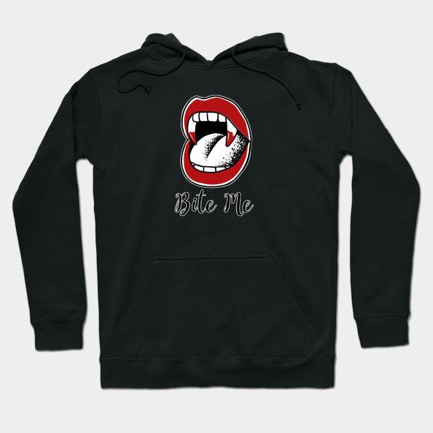 Bite Me Hoodie by LittleBunnySunshine